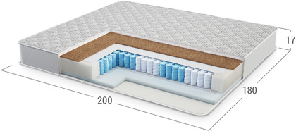 FAMILY Optimum 430 матрас 180x200